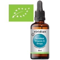 Viridian viridikid witamina C dla dzieci 50 ml EKO