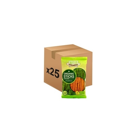 Paluszki z samopszy pełnoziarniste 45 g x 25 sztuk BIO Pięć Przemian cena €25,14