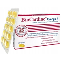 BioCardine Omega-3 60 kapsułek Marinex