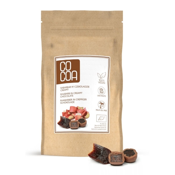 Rabarbar w czekoladzie creamy 200 g BIO Cocoa  cena 36,99zł