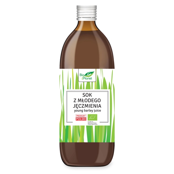 Sok z młodego jęczmienia 500 ml BIO Bio Planet cena 15,69zł