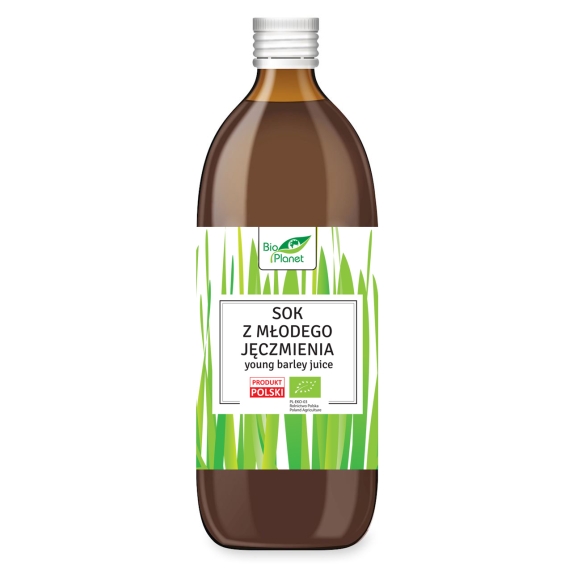 Sok z młodego jęczmienia 500 ml BIO Bio Planet cena €3,36