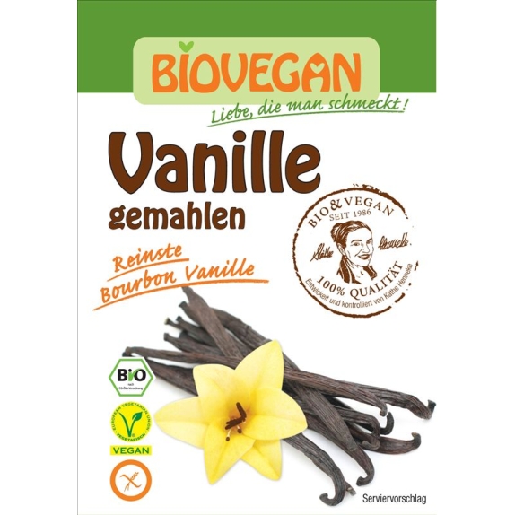 Wanilia mielona 5 g BIO Biovegan KWIETNIOWA PROMOCJA! cena 21,35zł