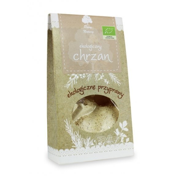 Chrzan mielony 40 g BIO Dary Natury cena €0,47