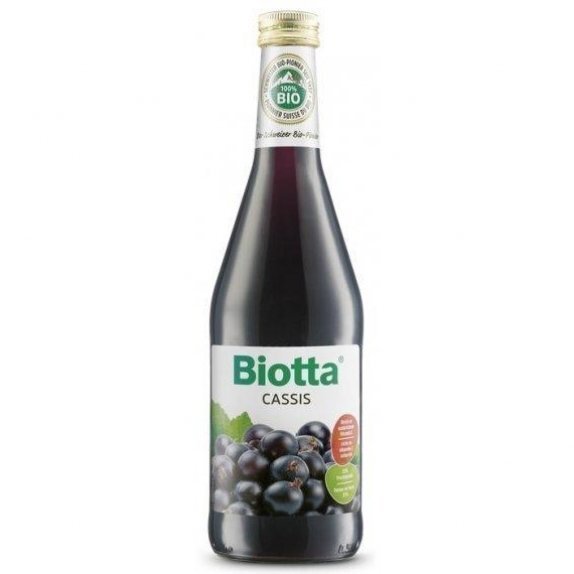 Biotta Cassis sok z czarnej porzeczki 500 ml cena 19,90zł