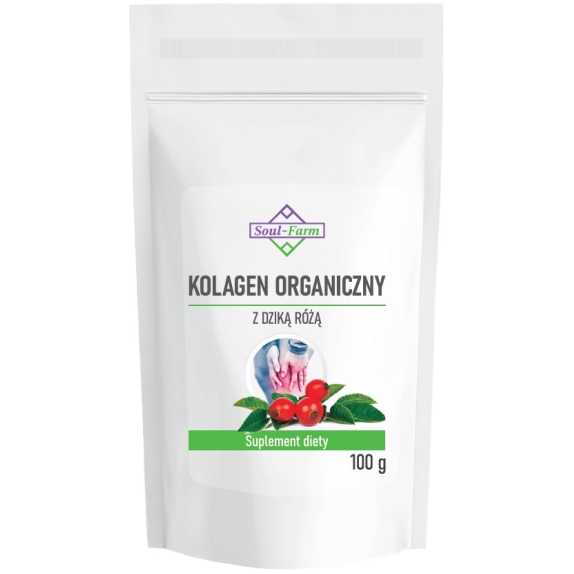 Soul Farm Kolagen rybi z dziką różą 100 g  cena 40,95zł