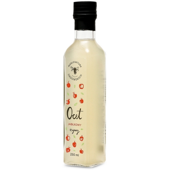 Ocet jabłkowy żywy 250 ml Pasieka Sadowskich cena 26,90zł