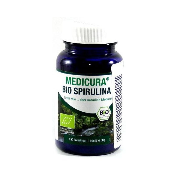 Medicura spirulina 60g (150szt) BIO cena €6,07