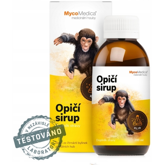 MycoMedica Małpi syrop dla dzieci 200ml cena 45,00zł