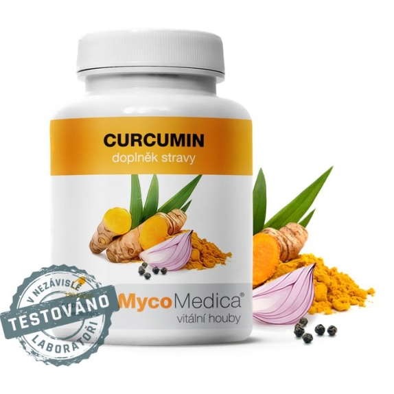 MycoMedica Curcumin 120 kapsułek cena 118,00zł