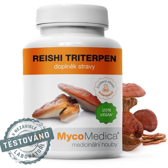 MycoMedica Reishi triterpen 90 kapsułek cena 85,86$