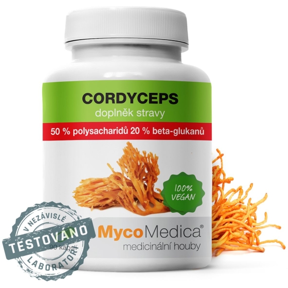 MycoMedica Cordyceps 50% 90 kapsułek cena 232,00zł