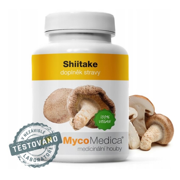 MycoMedica Shiitake Twardnik Japoński 90 kapsułek cena €32,84