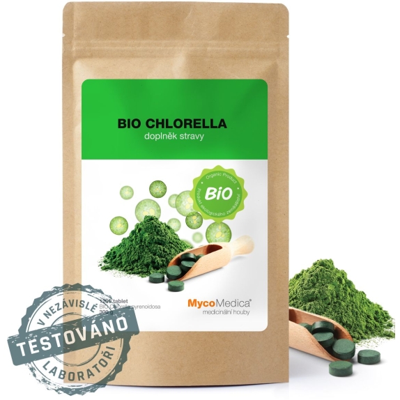 MycoMedica BIO Chlorella 250 mg 1200 tabletek cena 145,00zł