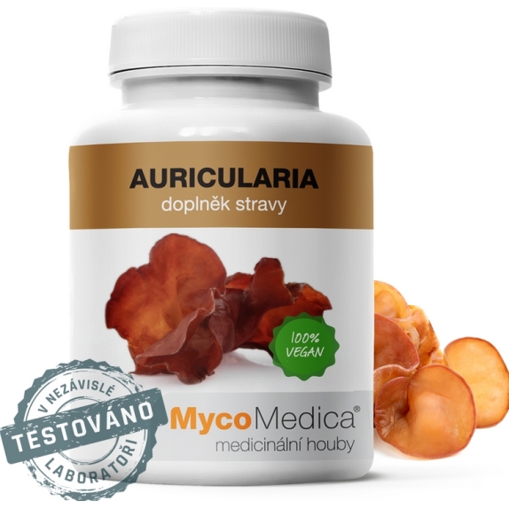 MycoMedica Auricularia 90 kapsułek cena 145,00zł