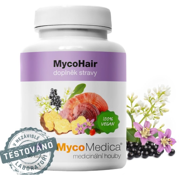 MycoMedica MycoHair 90 kapsułek cena 145,00zł