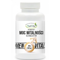 Natvita moc witalności max dla mężczyzn 550g 100 kapsułek