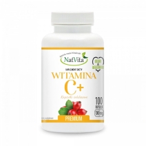 Natvita witamina C+ 1000 mg 100 kapsułek