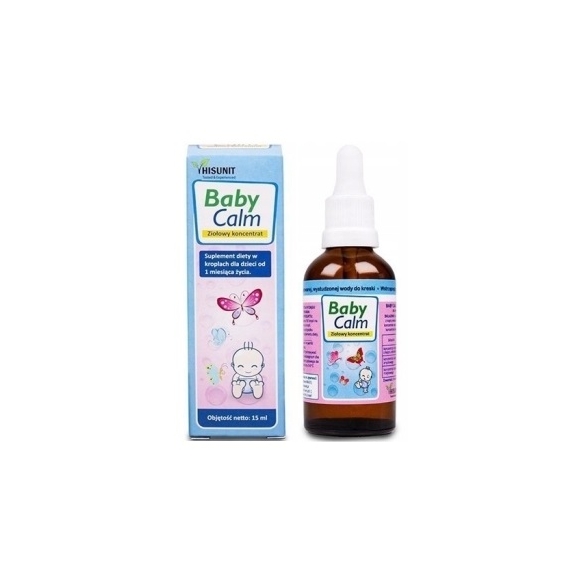 Baby Calm ziołowy koncentrat krople na kolkę 15ml BabyCalm cena 35,00zł