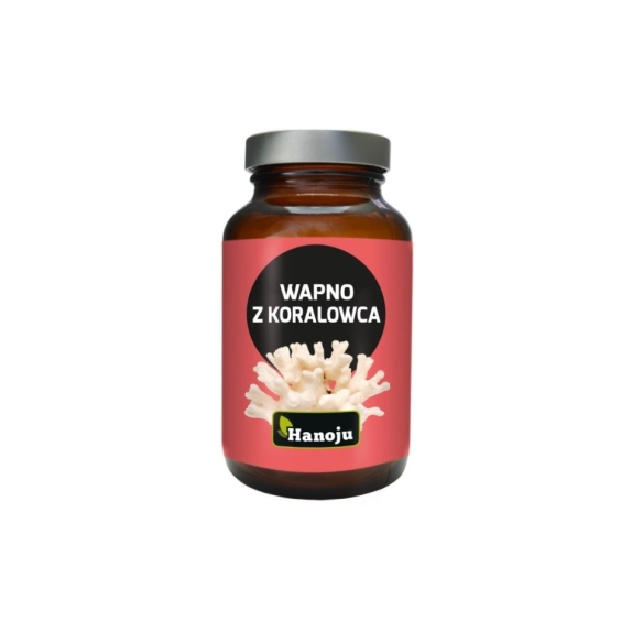 Hanoju Wapń z Koralowca proszek 100% 100gram cena 102,90zł