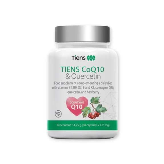 Tiens koenzym Q10 + kwercetyna 30 kapsułek cena 95,00zł
