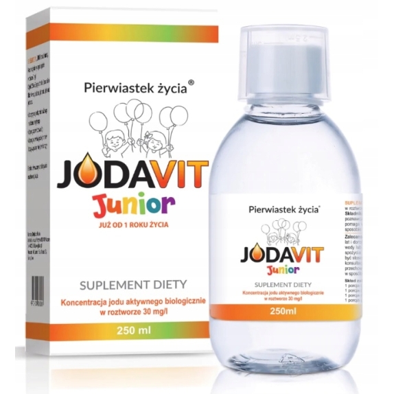 Jodavit Junior Jod dla dzieci 250 ml cena 59,99zł