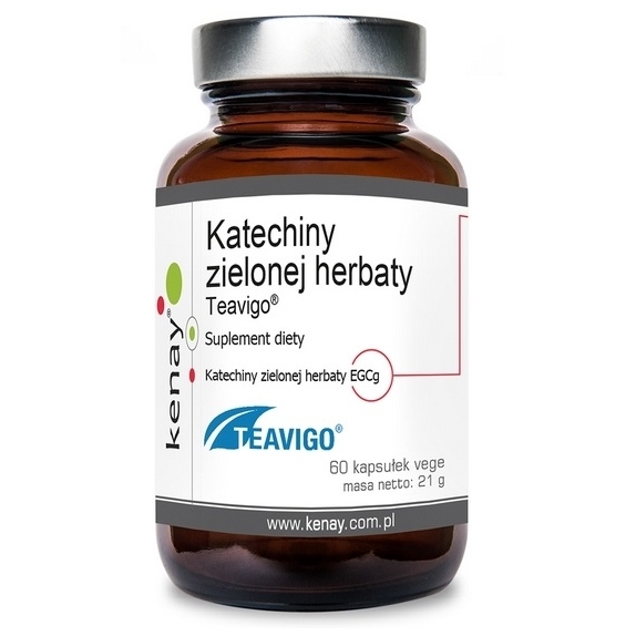 Katechiny zielonej herbaty Teavigo® 60kapsułek Kenay cena €20,16