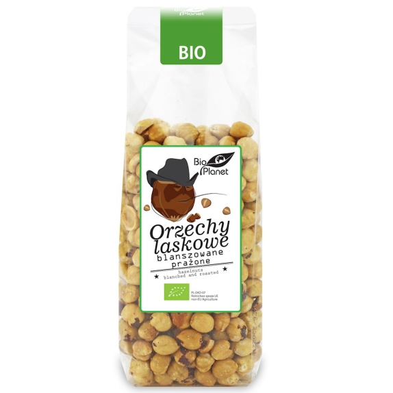 Orzechy laskowe blanszowane prażone BIO 350 g Bio Planet cena 8,30$