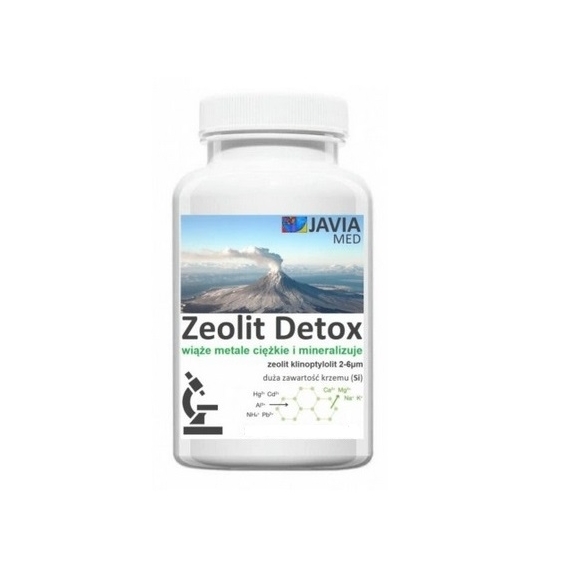 JAVIA MED Zeolit Detox 240 kapsulek cena 48,33$