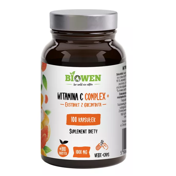 Biowen Witamina C Complex+ 100 kapsułek cena 39,00zł