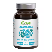 Biowen Taurynian magnezu + witamina B6 100 kapsułek