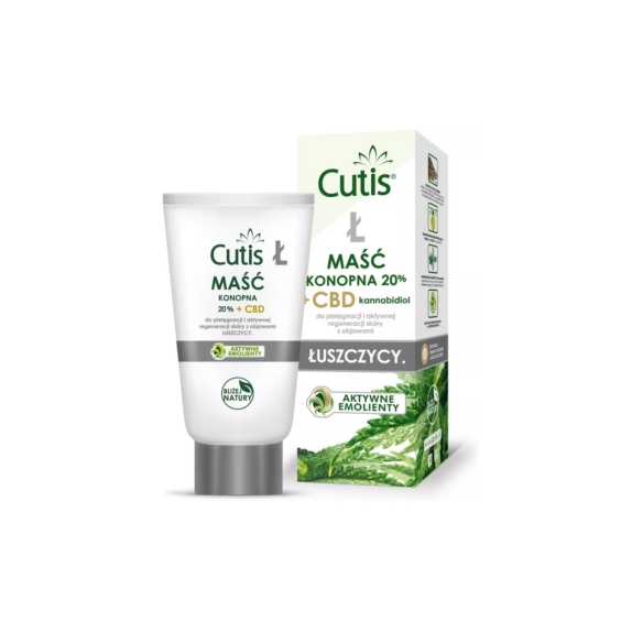 Cutis E - Egzema maść konopna 17% + CBD 120 ml  cena 12,96$