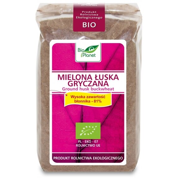 Łuska gryczana mielona 400 g Bio Planet cena 8,75zł