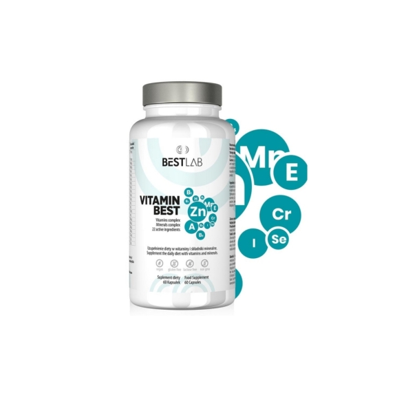 BestLab VitaMinBest 60kapsułek cena 34,83$