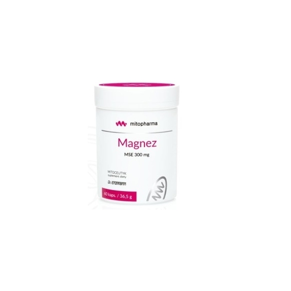 Dr Enzmann Magnez MSE 300mg 120kapsułek Mito-Pharma cena 39,15$