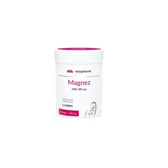 Dr Enzmann Magnez MSE 300mg 120kapsułek Mito-Pharma cena 145,00zł