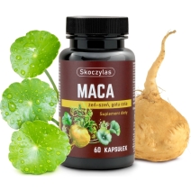 Maca + Żeń-szeń + Gotu 60 kapsułek Skoczylas Marek