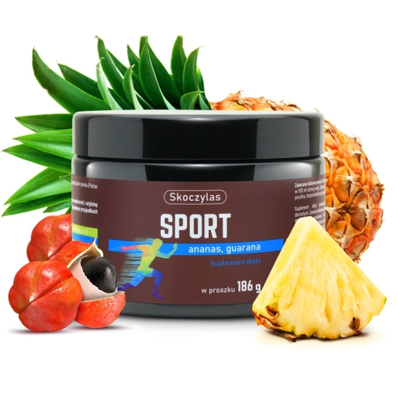 Sport ananas, guarana 186 g Skoczylas Marek cena 22,68$