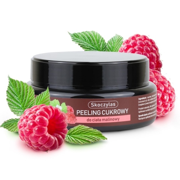 Peeling cukrowy do ciała malinowy 200 ml Skoczylas Marek cena €7,25