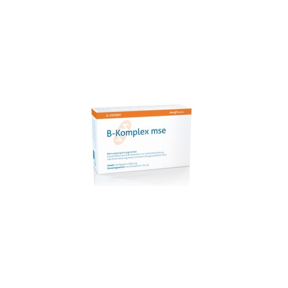 Dr Enzmann B-Kompleks MSE 30kapsułek Mito-Pharma cena €24,91