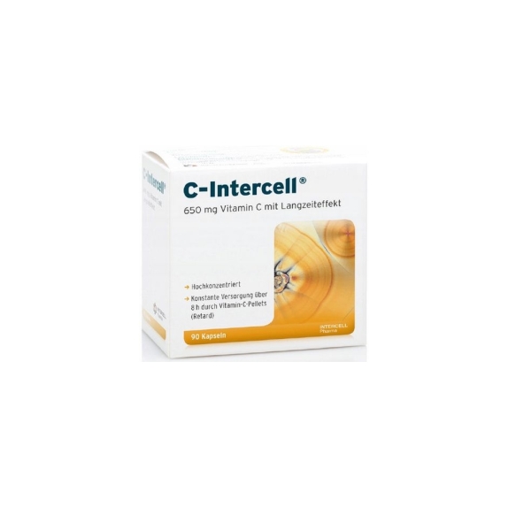 Dr Enzmann Witamina C - Intercell 90kapsułek Mito-Pharma cena €30,35