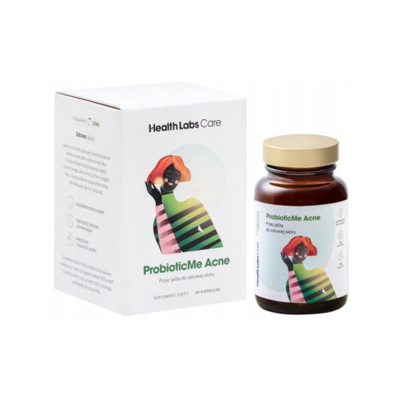 Health Labs ProbioticMe Acne Probiotyk 30kapsułek cena 29,40$