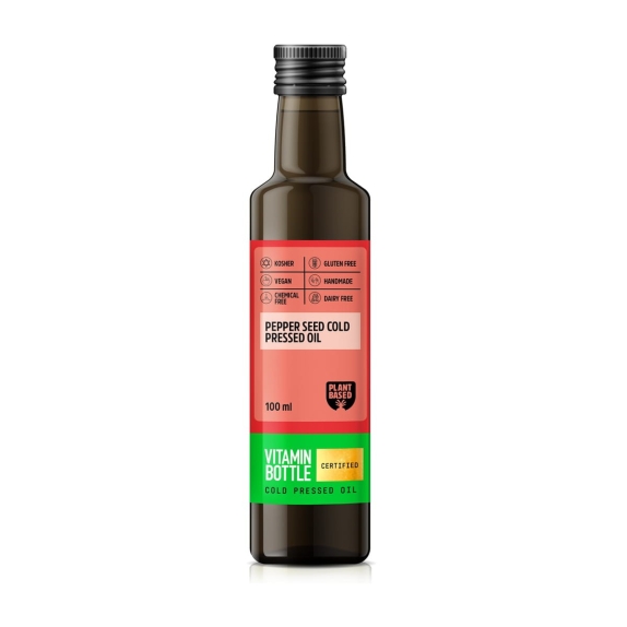 Vitamin Bottle olej z pestek słodkiej papryki 100 ml cena 10,26$