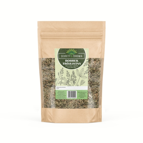 Bobrek trójlistkowy - Menyanthes trifoliata 250 g Sekrety Zdrowia cena 9,72$