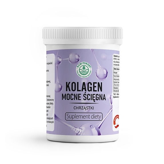 Kolagen mocne ścięgna 76 g Raw Forest  cena 15,93$