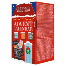 Kalendarz adwentowy z herbatkami BIO 24 saszetki Clipper