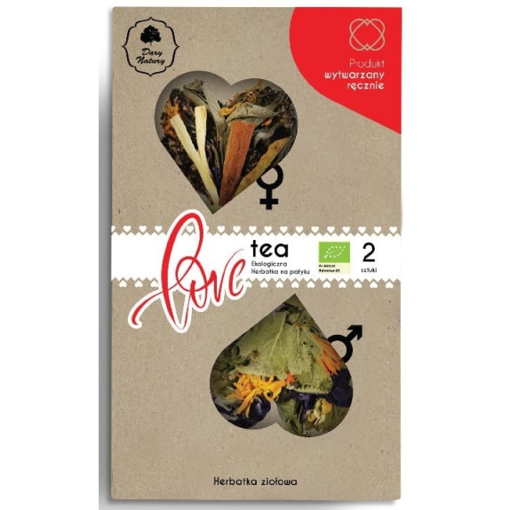 Herbata na patyku dla par BIO Love Tea 7g Dary Natury cena 7,06$