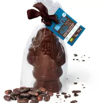 Mikołaj KETO z ciemnej czekolady 75 g BIO Cocoa  cena 22,75zł