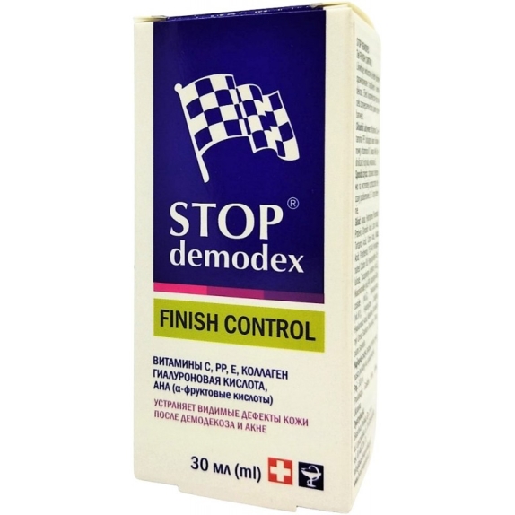 Stop Demodex żel do twarzy Finish Control 30 ml cena 10,80$