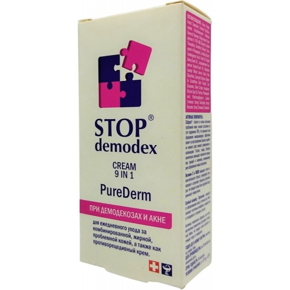 Stop Demodex krem do twarzy 9 w 1 50 ml cena 10,77$